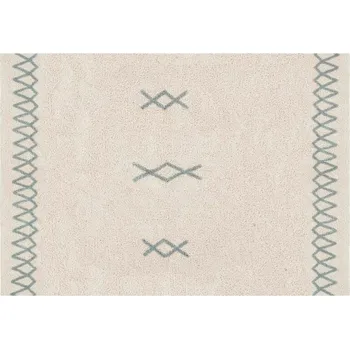 Psací stůl Koberec 170 x 240 modrý vzor, světlý Lorena Canals - Bereber