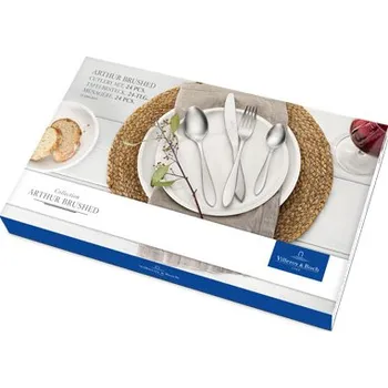 Sady příborů ARTHUR BRUSHED, Villeroy & Boch ▪ Kč 13980 ️ - Luxurytable.cz Sady příborů: 68 kusů/ 12 osob Villeroy & Boch