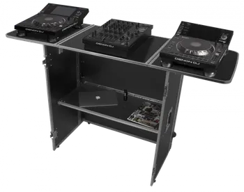 Příslušenství pro DJ techniku UDG Ultimate Fold Out DJ Table Silver MK2 Plus