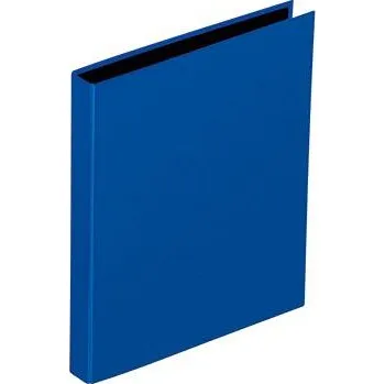 PAGNA kniha s kroužkovou vazbou Basic Colours DIN A4 Šířka hřbetu: 35 mm modrá 4 kroužky 20605-06