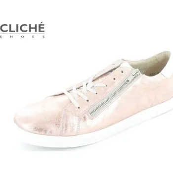 Dámské polobotky Nadměrné metalické tenisky 42