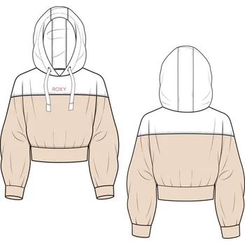 Dámská mikina ROXY mikina - Its In The Music Novelle Peach (TEA0) velikost: S