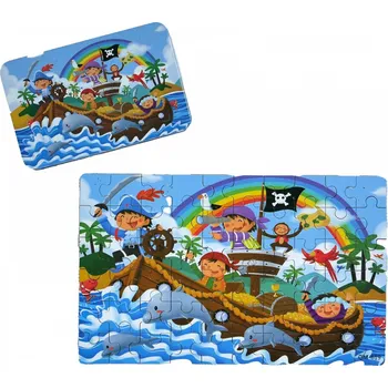 DAALO Dětské puzzle - piráti