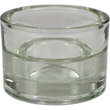 Svícen Svícen ze skla 2 v 1 pro čajovou svíčku a maxi Gala-kerzen GA073089