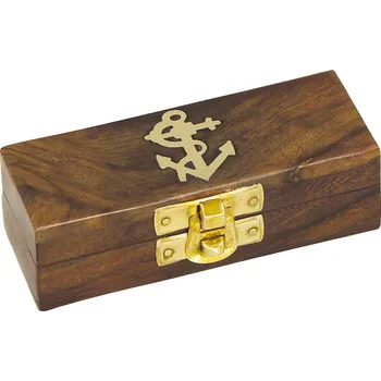 Truhla SEA CLUB Dřevěná truhla - box s kotvou 10 cm 2028