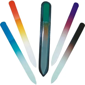 Abella Pilník skleněný oboustranný LUX 14 cm různé barvy 1 kus