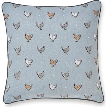 Dekorativní polštářek Modrý bavlněný polštář Cooksmart ® Farmers Kitchen, 45 x 45 cm ID_1123572