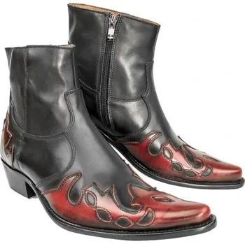 Moto obuv LP Original Boty koně West černo/červené 41