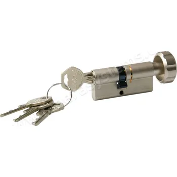 Vložka do dveří Cylindrická vložka GEGE pExtra knoflik (27,5+60) 4 klíče