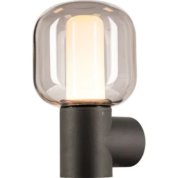 Venkovní osvětlení SLV 1004678 Ovalisk, venkovní nástěnné svítidlo, LED 9W 3000/4000K, antracit, výška 28cm, IP65