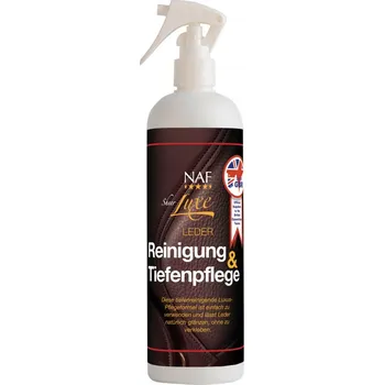 Kosmetika pro koně NAF Přípravek na kožené vybavení Sheer Luxe Leather NAF, 500 ml