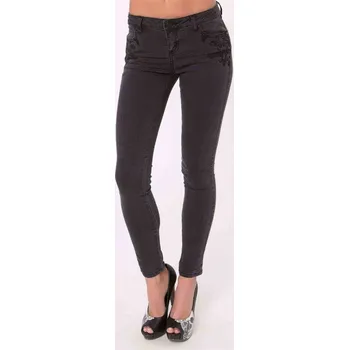 Dámské džíny METAL MULISHA kalhoty - Wicked Stitch Black (BLK ) velikost: 3