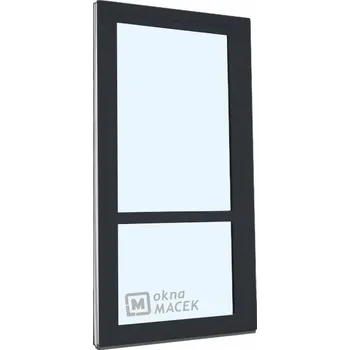 Vchodové dveře KNIPPING 70 AD, 90x210 cm, L, antracit/bílá