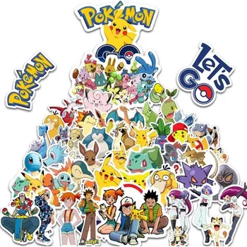 samolepka Dětské samolepky pokemon 30 ks - Pokémon