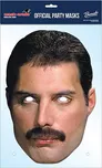Maskarade Papírová maska Freddie Mercury