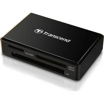 Paměťová karta Transcend RDF8 USB 3.0 čtečka paměťových karet SDHC/SDXC (UHS-I), microSDHC/SDXC (UHS-I), CompactFlash (UDMA7), černá