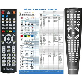 Dálkový ovladač General HARMAN KARDON DVD26/230 - náhradní dálkový ovladač