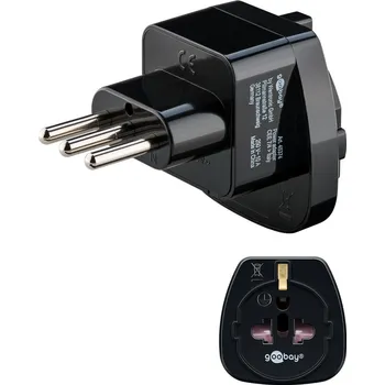 Cestovní adaptér Goobay 45374 napájecí adaptér do Itálie 230 V