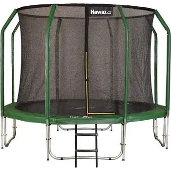 Trampolína Trampolína Hawaj 396 cm s vnitřní ochrannou sítí + schůdky ZDARMA