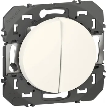 Legrand vestavný dvojitý vypínač 600008 1 ks