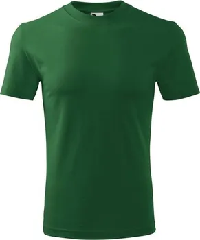 pánské tričko Malfini Classic 101 lahvově zelené XXXL