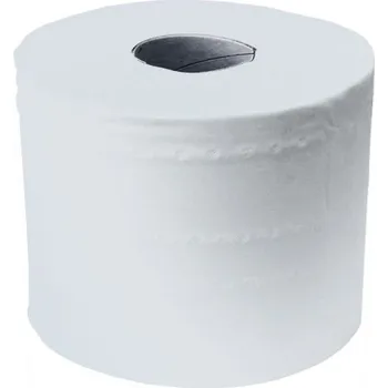 Toaletní papír Toaletní papír MERIDA FLEXI, 100%CELULOZA, 2-vrst., výš.13,5cm, pr.18cm,180m, (12rolí/bal)