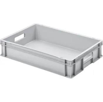 Úložný box Alutec 75030 plastový box , uzavřený, (š x v x h) 600 x 120 x 400 mm, šedá, 1 ks