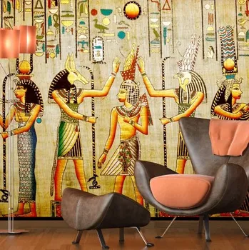 Fototapeta Solution Media 3D tapeta - Egyptská malba MU86 6 - Samolepící tapeta - 380-450g/m2
