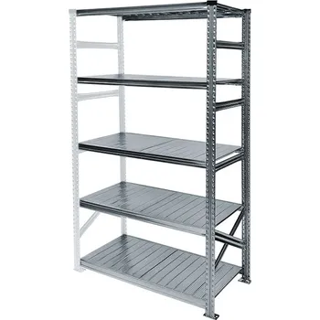 Dílenský regál Policový regál SUPER, 1972x1500x500 mm, 5 polic, přídavný modul - Wexta