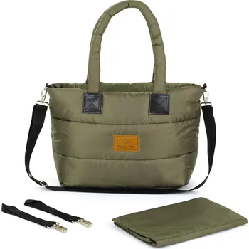 Přebalovací taška Taška HappyBee bez kožíšku Trinity Khaki