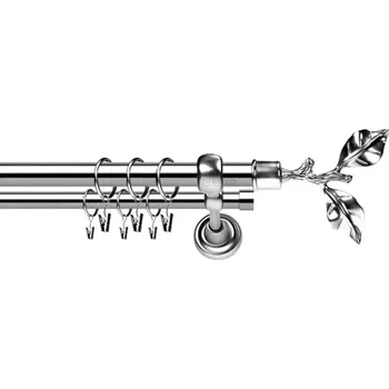 Garnýž Kovové garnýže dvouřadé 25 a 19mm - Nerez