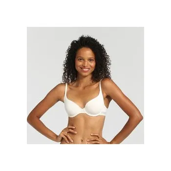 Podprsenka Dámská hladká vyztužená podprsenka DIM INVISIFREE PADDED BRA - DIM - smetanová 70 A