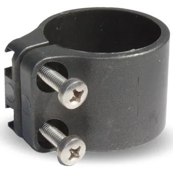 Příslušenství pro plot Objímka na sloupek Bekaclip, profil Ø 48 mm, antracitová, plast, 25 ks