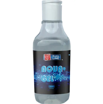 Lubrikační gel EROTIC LINE LUBRIKAČNÍ AQUA GEL BLACK 200ML