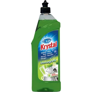 Mycí prostředek KRYSTAL na ruční mytí nádobí lemongrass koncentrát 750 ml /18
