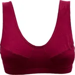 GreeNice Dámské balvněné lambáda podprsenky tinasan N668 Barva: Vínová, Velikost: 105DD