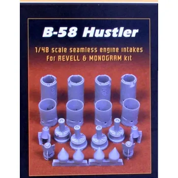 Plastikový model S.B.S model 1/48 B-58 Hustler seamless eng. intakes (REV/MONO)