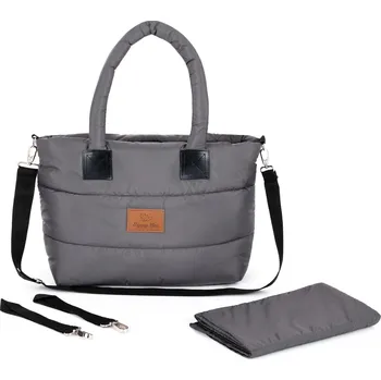 Přebalovací taška Taška HappyBee bez kožíšku Trinity Graphite