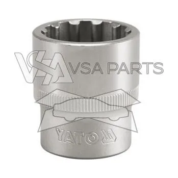 Příslušenství k nářadí YATO Nástavec 1/2'' 20 mm vícezubý