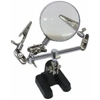 Lupa Stojánek s lupou, třetí ruka s lupou