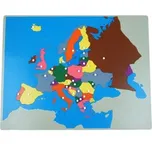 Moyo Montessori Mapa Evropa bez rámečku…