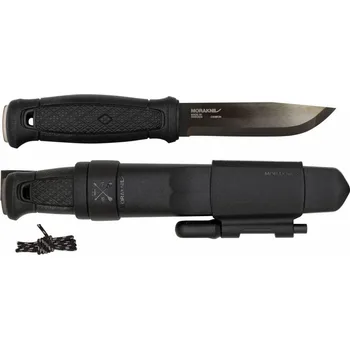 lovecký nůž Morakniv Garberg Black Blade C Survival Kit