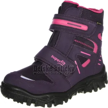 Chlapecká zimní obuv Superfit 0-809080-9000 Husky2 lila/rosa 32