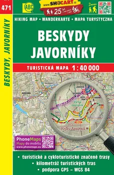 Beskydy, Javorníky 1:40 000 - SHOCart (2019)