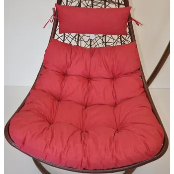 Podsedák Nábytek PEGAS Polstr na závěsnou houpačku Margarita - látka vínový melír