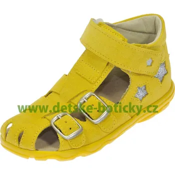 Dívčí zimní obuv Richter 2102 323 5101 lemon/silver 23