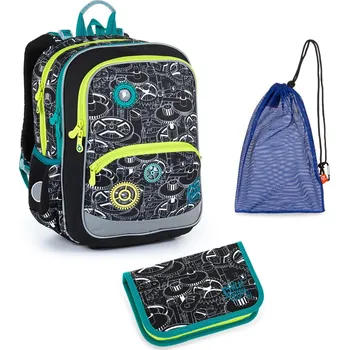 Školní batoh Topgal BAZI 21014 SET MEDIUM