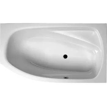 Vana Santech FOX asymetrická vana 160x90 cm, pravá (SAFOX160P)