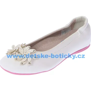 Chlapecká obuv Peddy PU-518-33-02 bílá 28