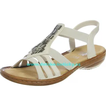 Dámské polobotky Rieker 60800-80 weiss 42